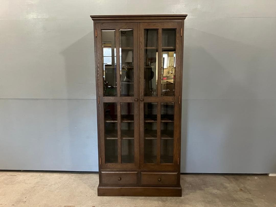 『EZO』えぞ民芸家具 書棚 本棚 本箱 ブックシェルフ 飾棚 RWboo1