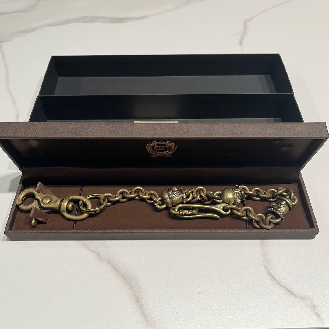 【Peanuts&Co】BULL WALLET CHAIN BRASS チェーン