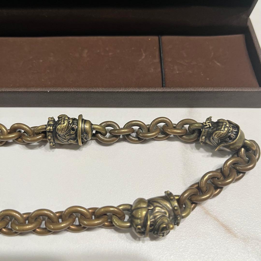 【Peanuts&Co】BULL WALLET CHAIN BRASS チェーン