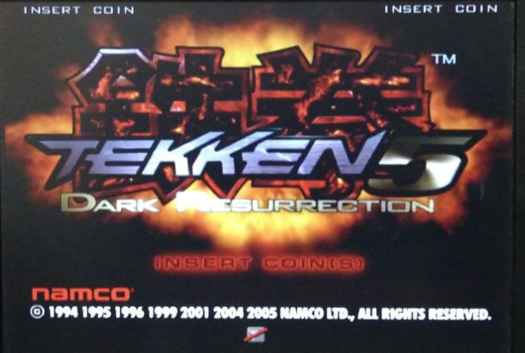 鉄拳５ DARK RESURRECTION　アーケードゲーム基板