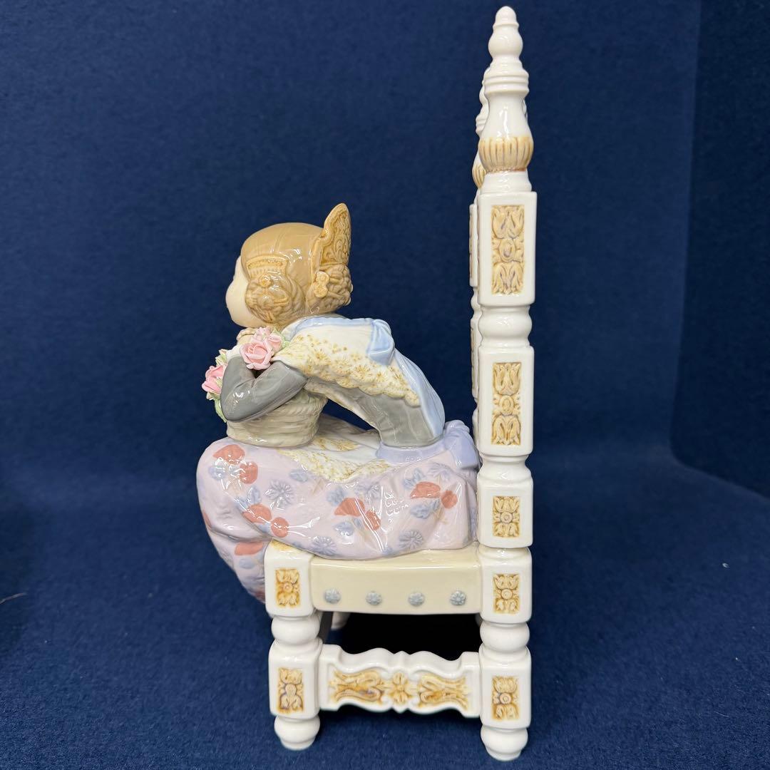 LLADRO リヤドロ バレンシアの少女（花かご）1398 フィギュリン 箱付
