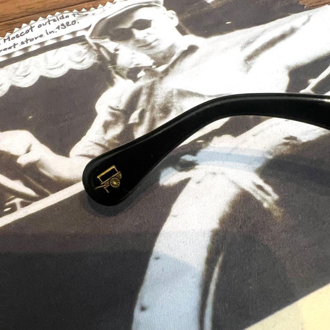 MOSCOT LEMTOSH サングラス 46 ブラック ブルーレンズ