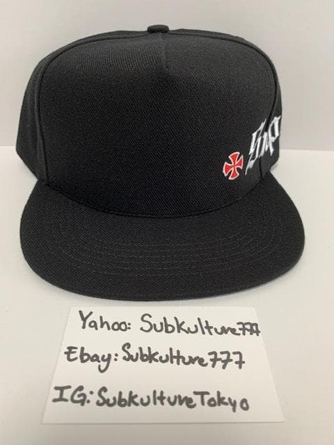 帽子 Supreme INDEPENDENT OLD ENGLISH 5 Panel