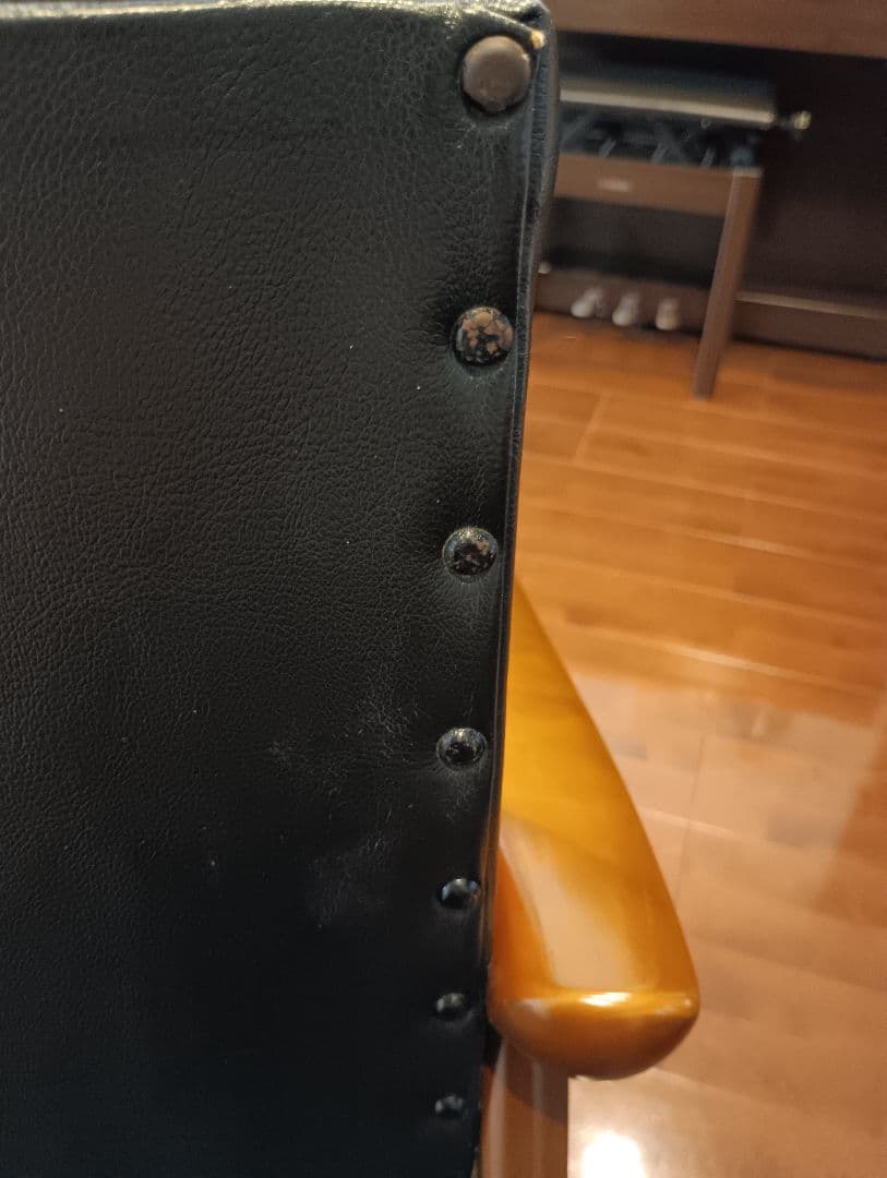 【送料込】カリモク　チェア 1人掛け　ブラック