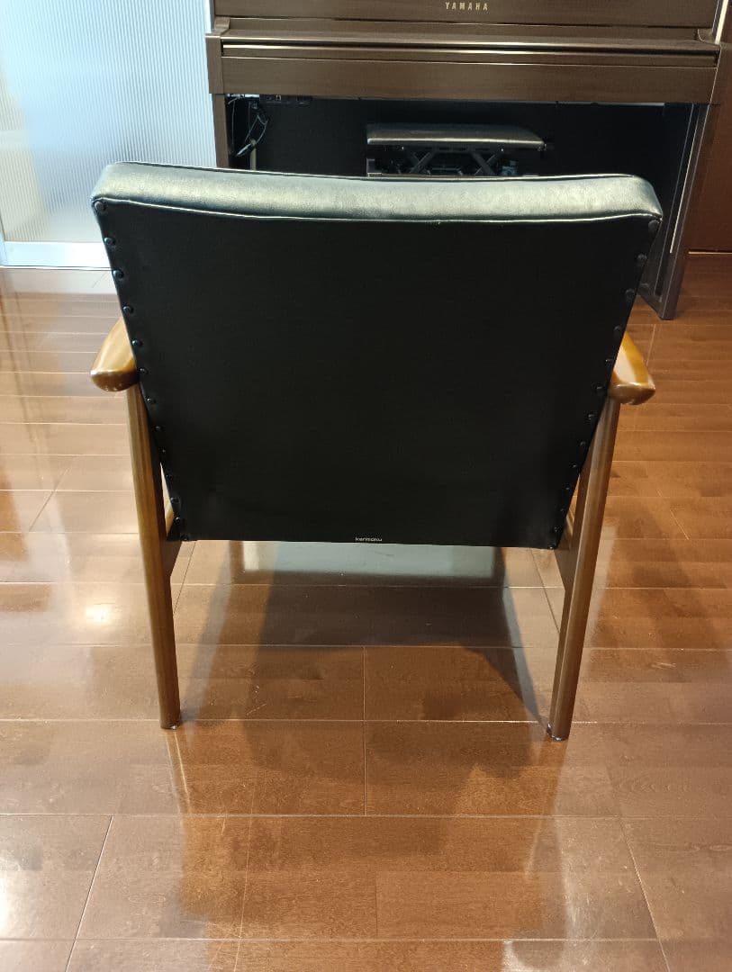 【送料込】カリモク　チェア 1人掛け　ブラック