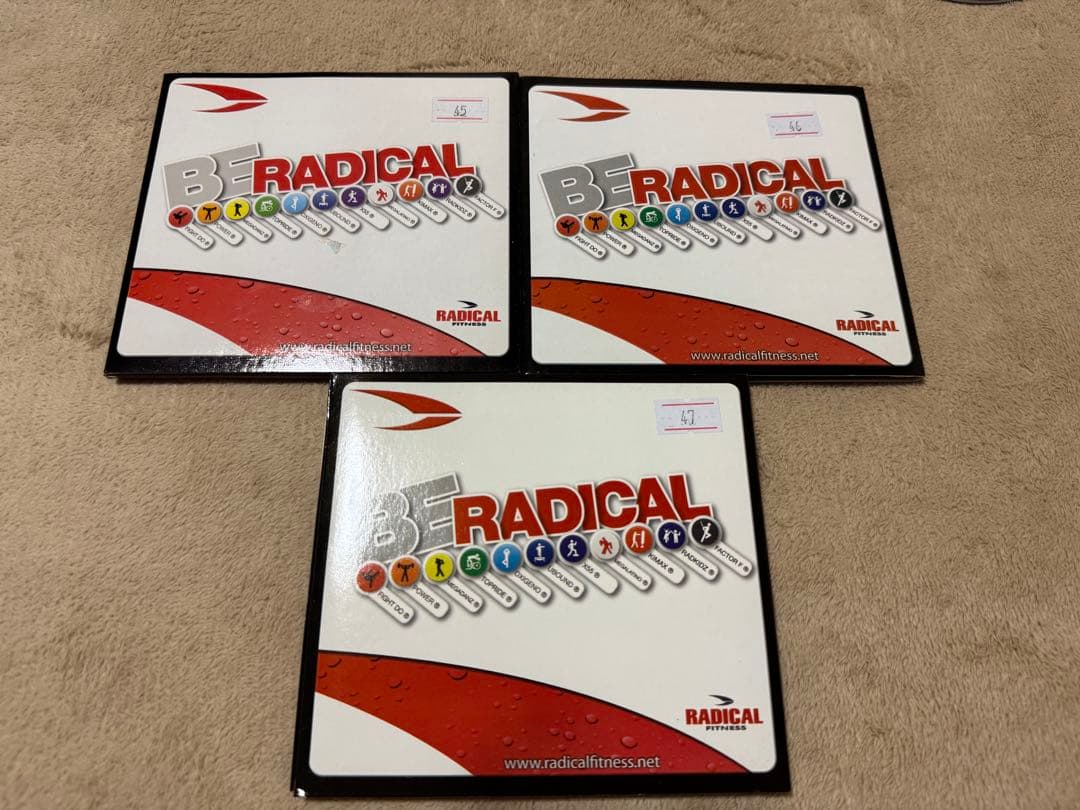 ラディカルフィットネス ファイドゥ FIGHT DO №45〜47 CD&DVD