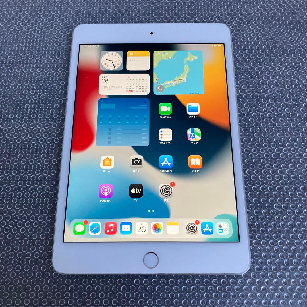 3991【早い者勝ち】極美品新品級☆iPad mini4 32GB SIMフリー