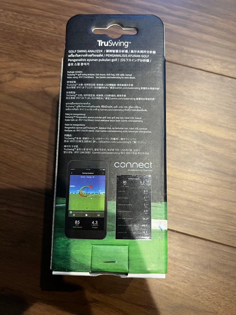 GARMIN TruSwing ゴルフスイングアナライザー 本体＋箱付き