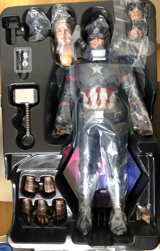 ホットトイズ アベンジャーズエンドゲーム キャプテンアメリカ フィギュア