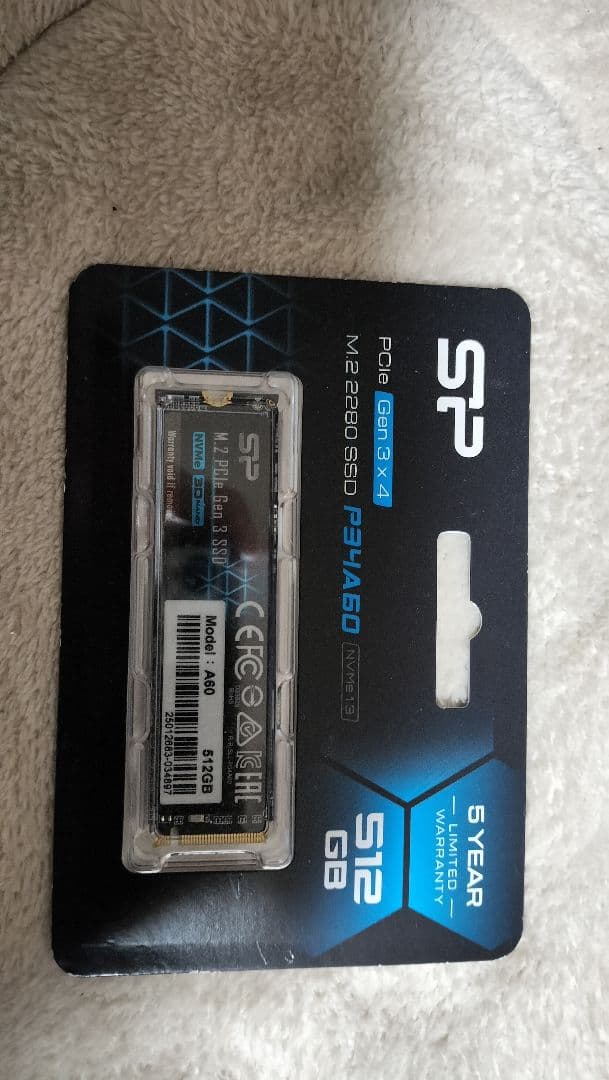 内蔵型SSD SP M.2 2280 SSD 512GB