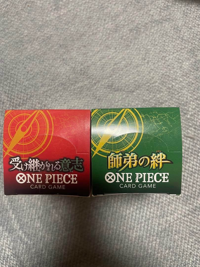 g*a様 新品未開封ONE PIECE受け継がれる意志 & 師弟の絆 セット2箱