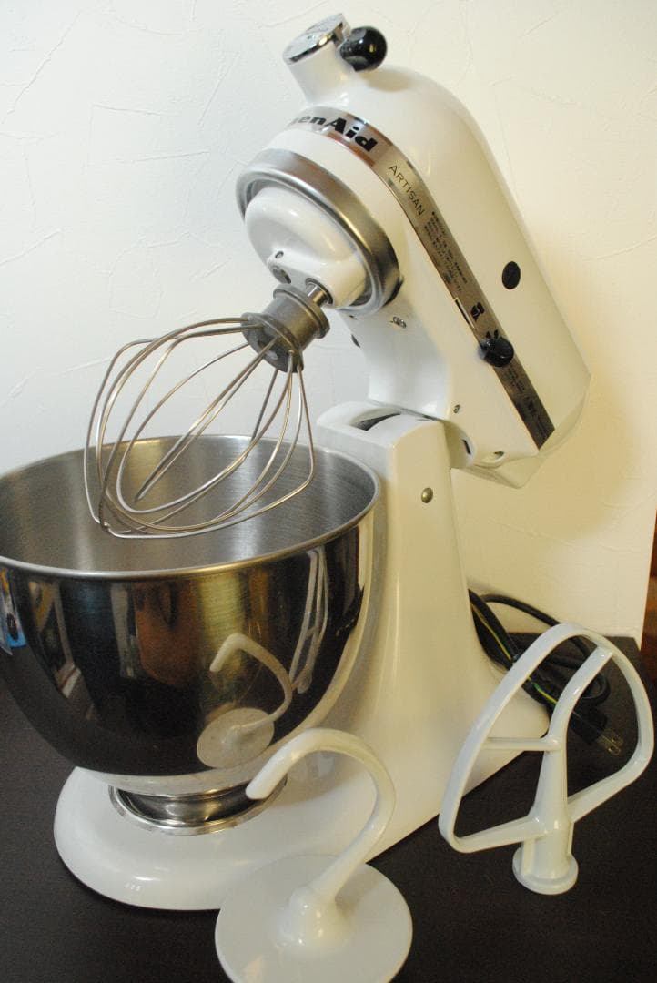キッチンエイド スタンドミキサー kitchenaid ARTISAN 白色