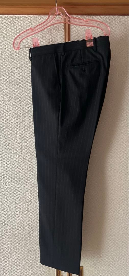 【美品】ダーバン セットアップ スーツ ビジネス ブラック S〜Mサイズ