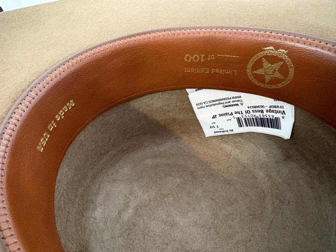 専用　STETSON Boss of the Plains ハット　帽子