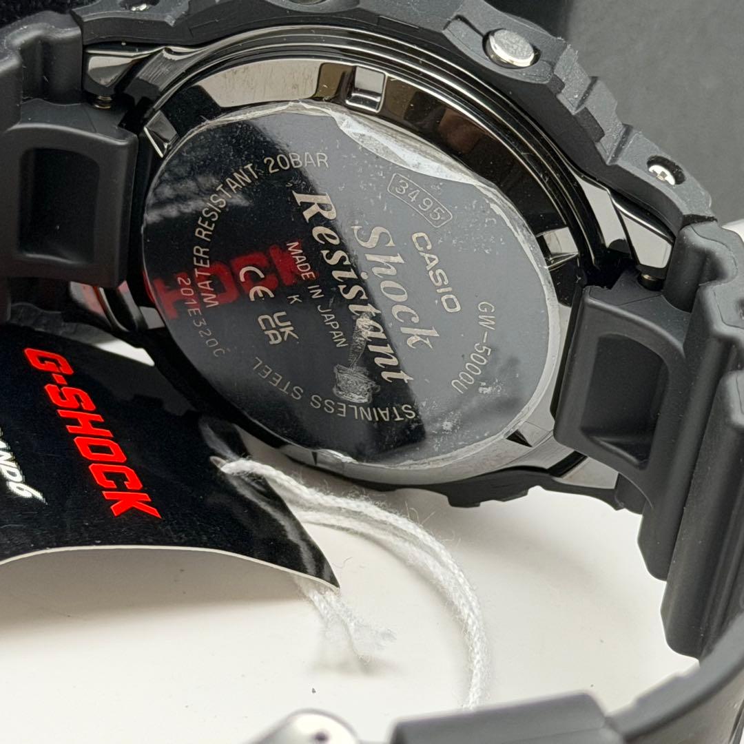 【新品未使用】カシオ　G-SHOCK GW-5000U-1JF 箱付　スクリュー