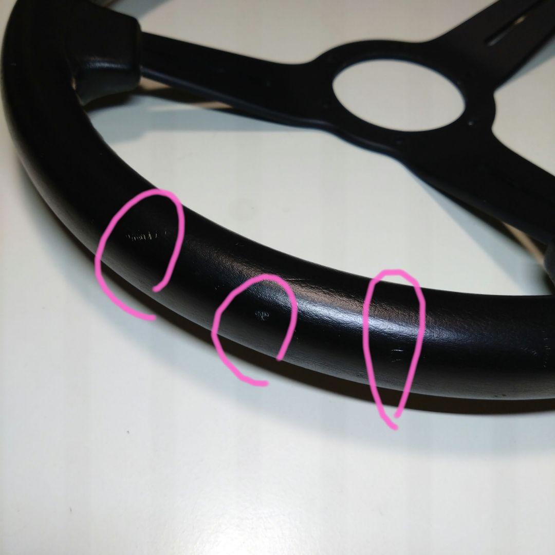 NARDI ナルディクラシック ステアリング33パイ（レザー・黒・FET刻印有）