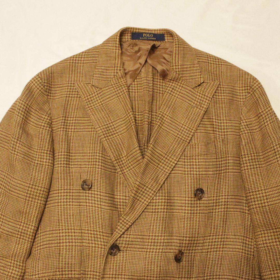 Polo Ralph Lauren チェック柄 ダブルブレスト 40S