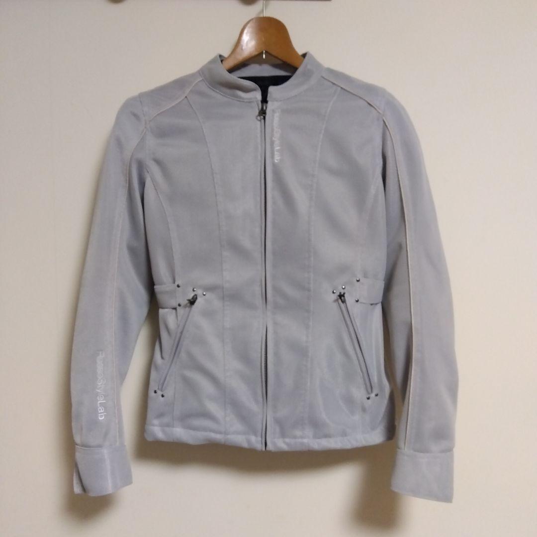rossostylelab メッシュ ライダースジャケット グレー Sサイズ