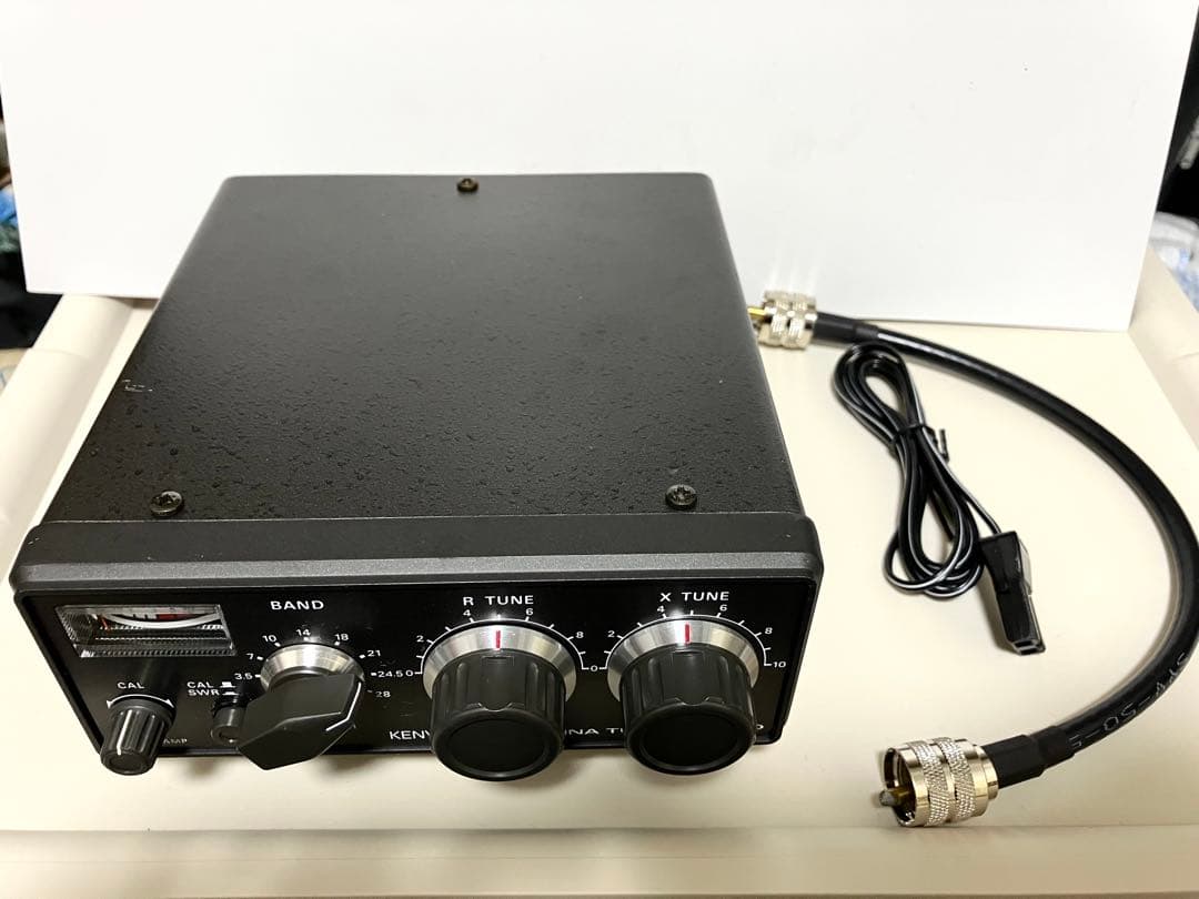 KENWOOD ANTENNA TUNER AT-130 動作確認 150W