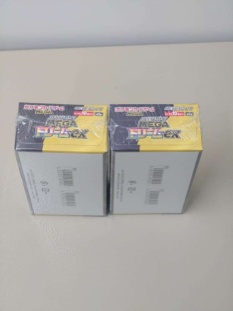 ポケモンカードゲーム メガドリームex　シュリンク付き 2BOX