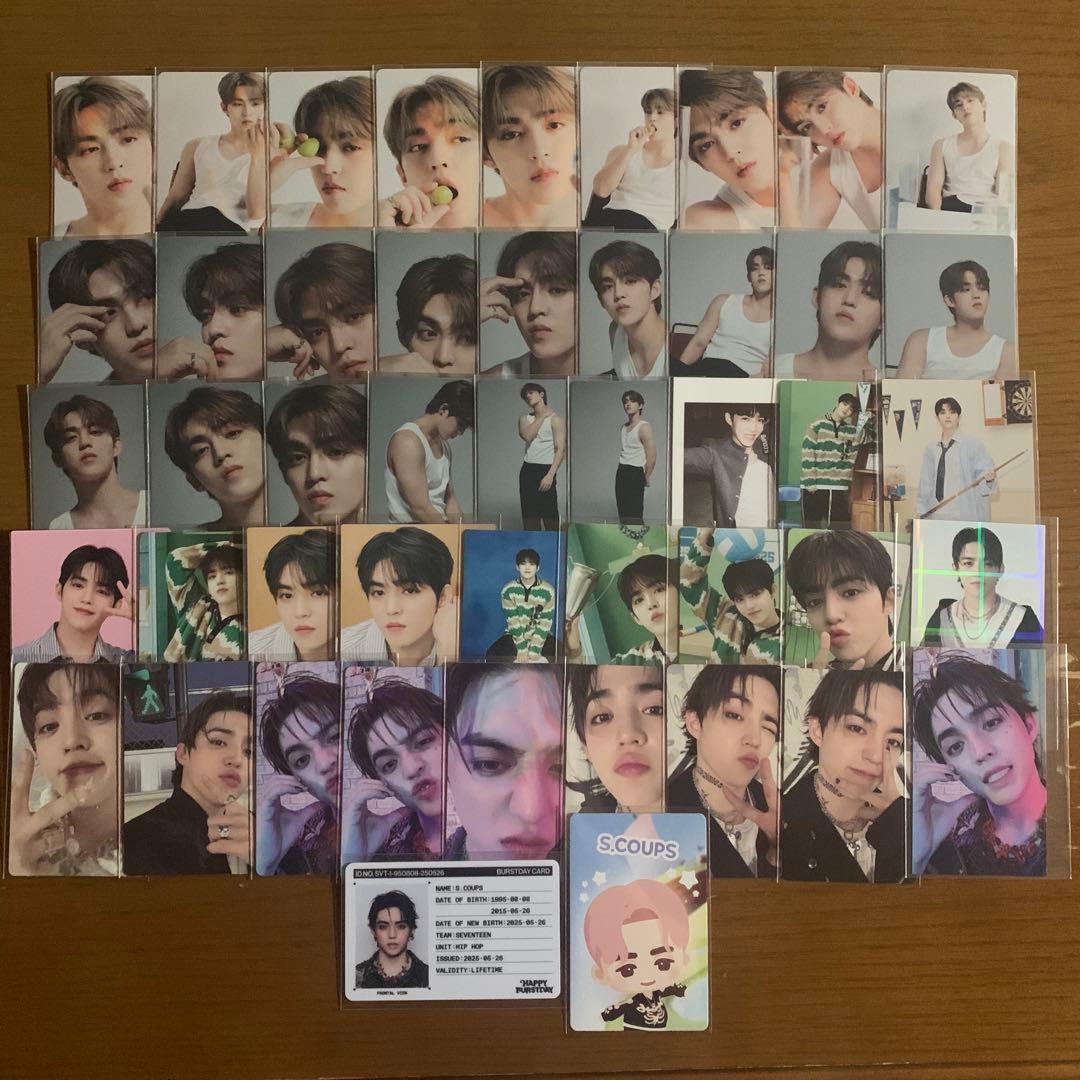 seventeen S.COUPS エスクプス トレカ バラ売り