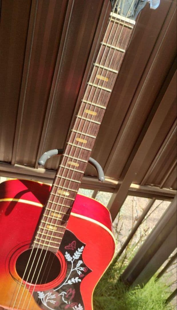 ストリートで！ ハミングバード PU付エレアコ ビンテージ！