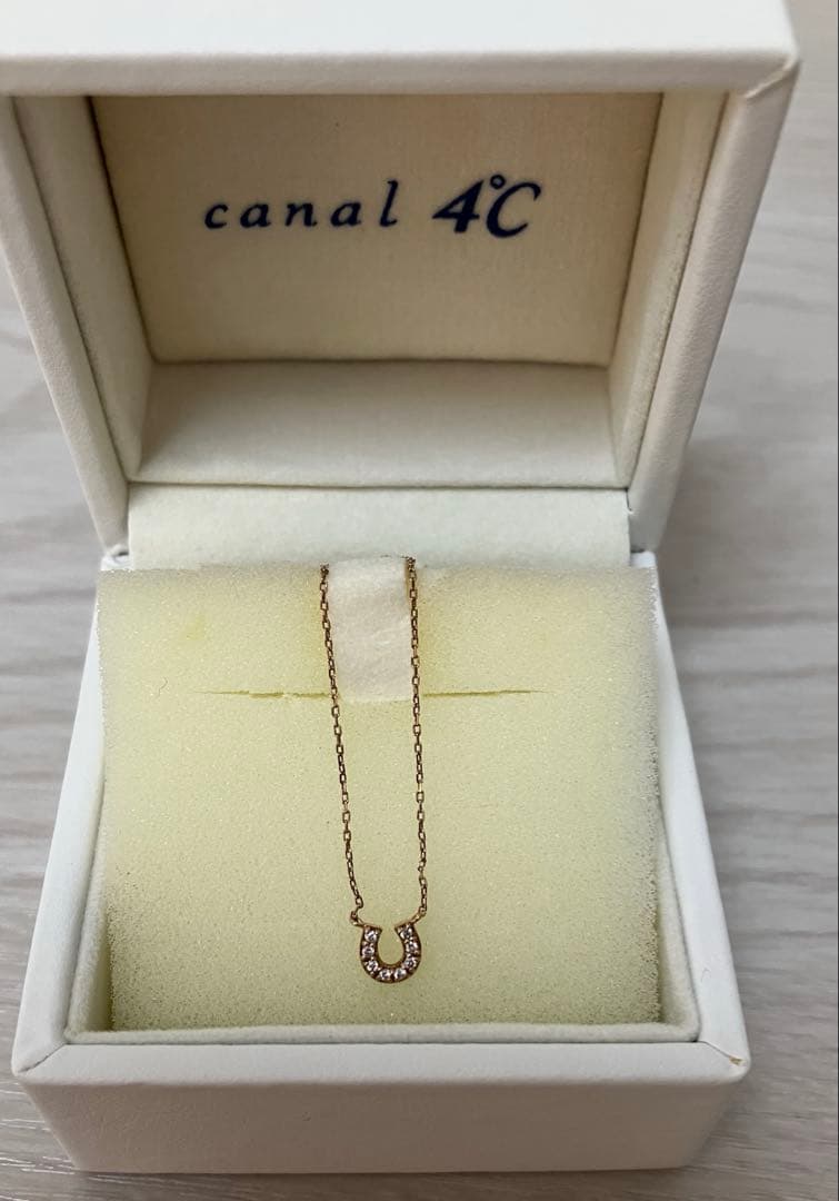 Canal 4℃ 馬蹄 ネックレス