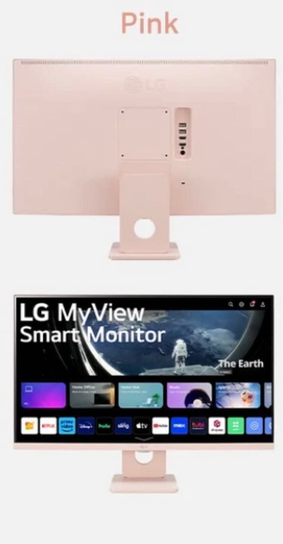 美品　LGスマートモニター　31.5インチ　32SR50F-P x1