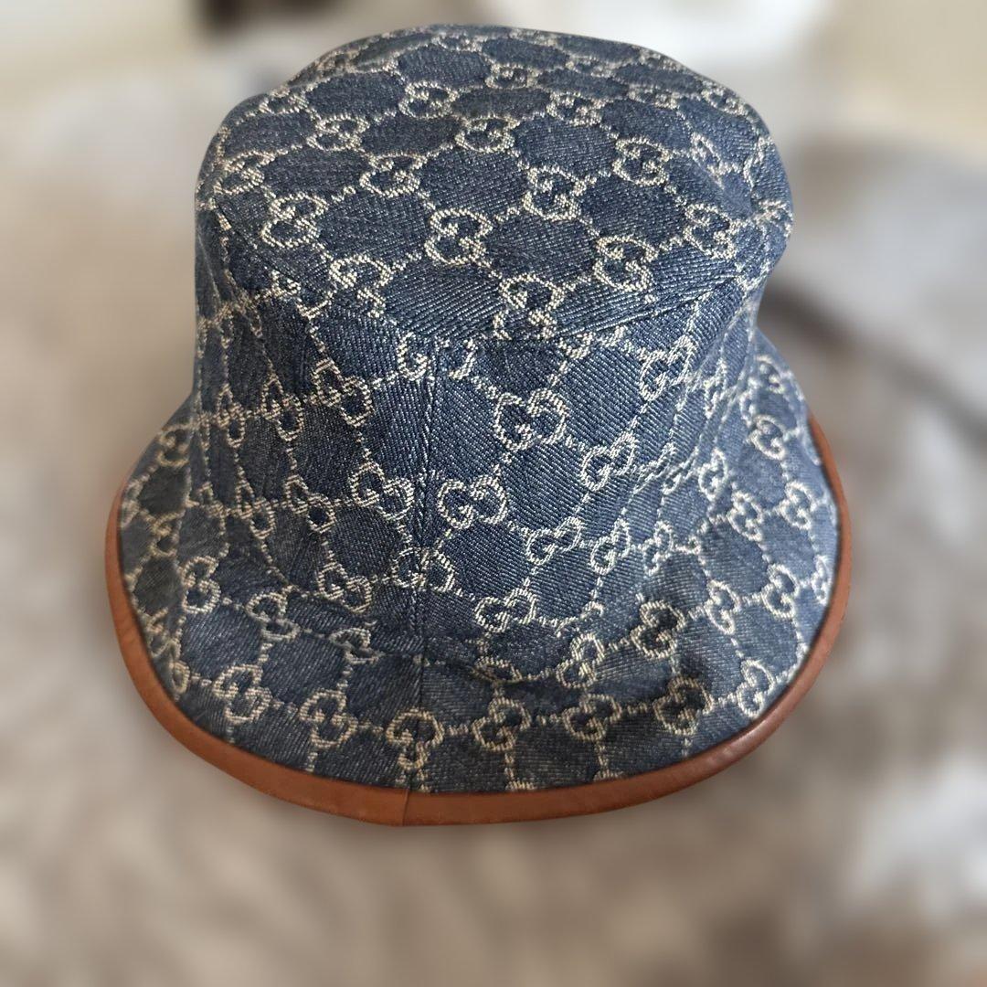 GUCCI デニムバケットハット