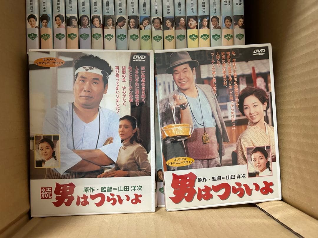 男はつらいよ　1〜40巻　セル版　DVD まとめ売り