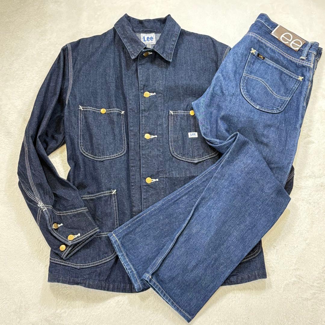 k.one.商会 Lee リー デニム カバーオール パンツ セットアップ