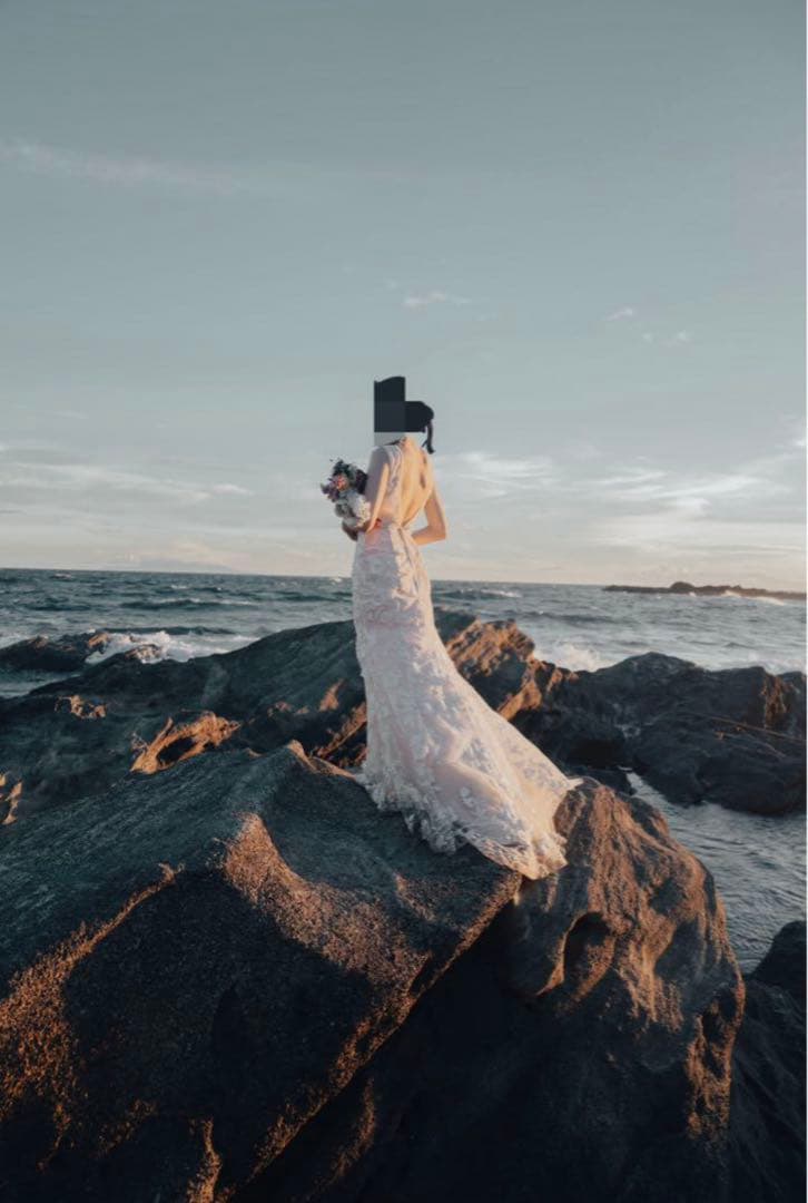 ウェディングドレス　前撮りドレス　マーメイドドレス