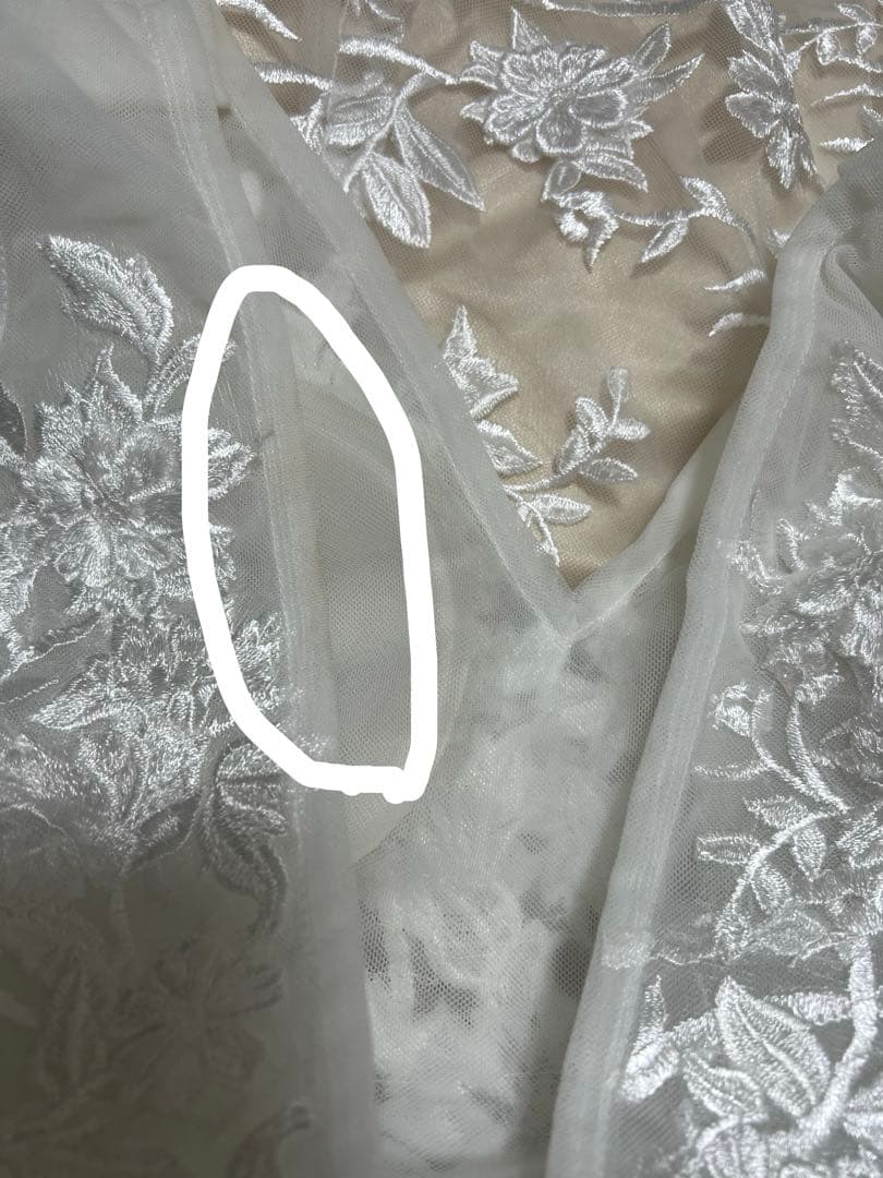 ウェディングドレス　前撮りドレス　マーメイドドレス