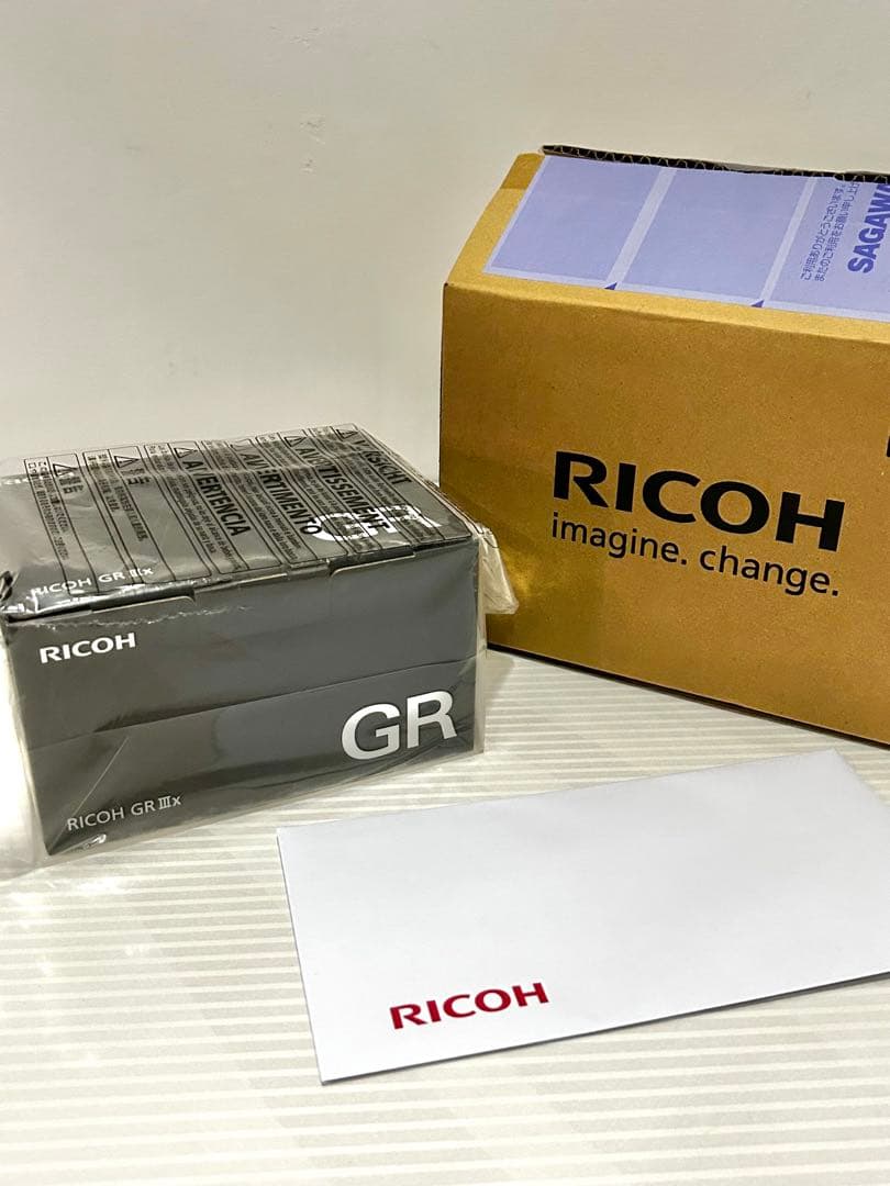 RICOH GR IIIx 国内正規品+純正本革フィンガーストラップの2点セット