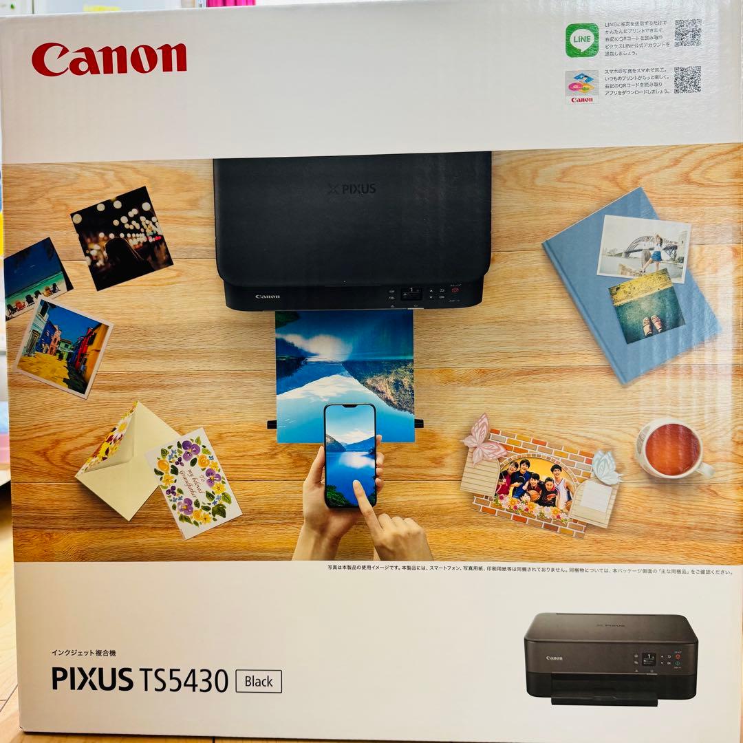【新品未開封】Canon PIXUS TS5430 Black 本体