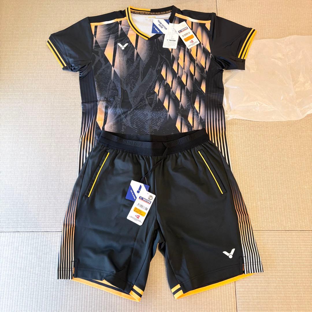 【奈良岡功大着用モデル】victor 上下セットアップLサイズ日本代表ヨネックス