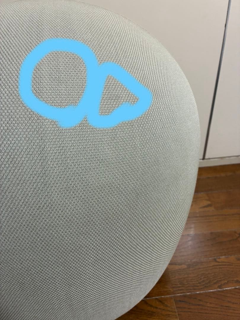 マロウ　mallow ニット　バランスボール　ベージュ