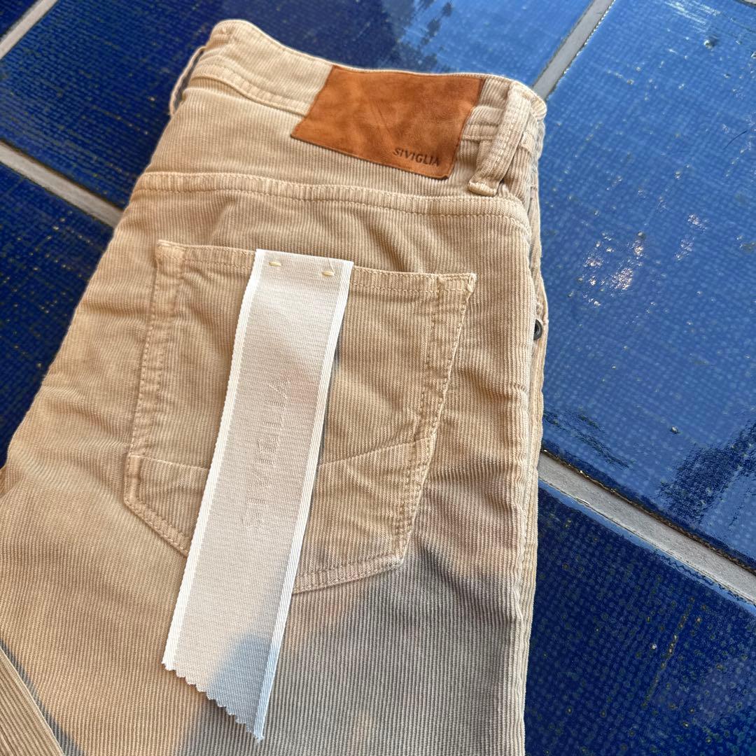 新品　SIVIGLIA シヴィリア　コーデュロイ　5ポケット　Gパン型　29