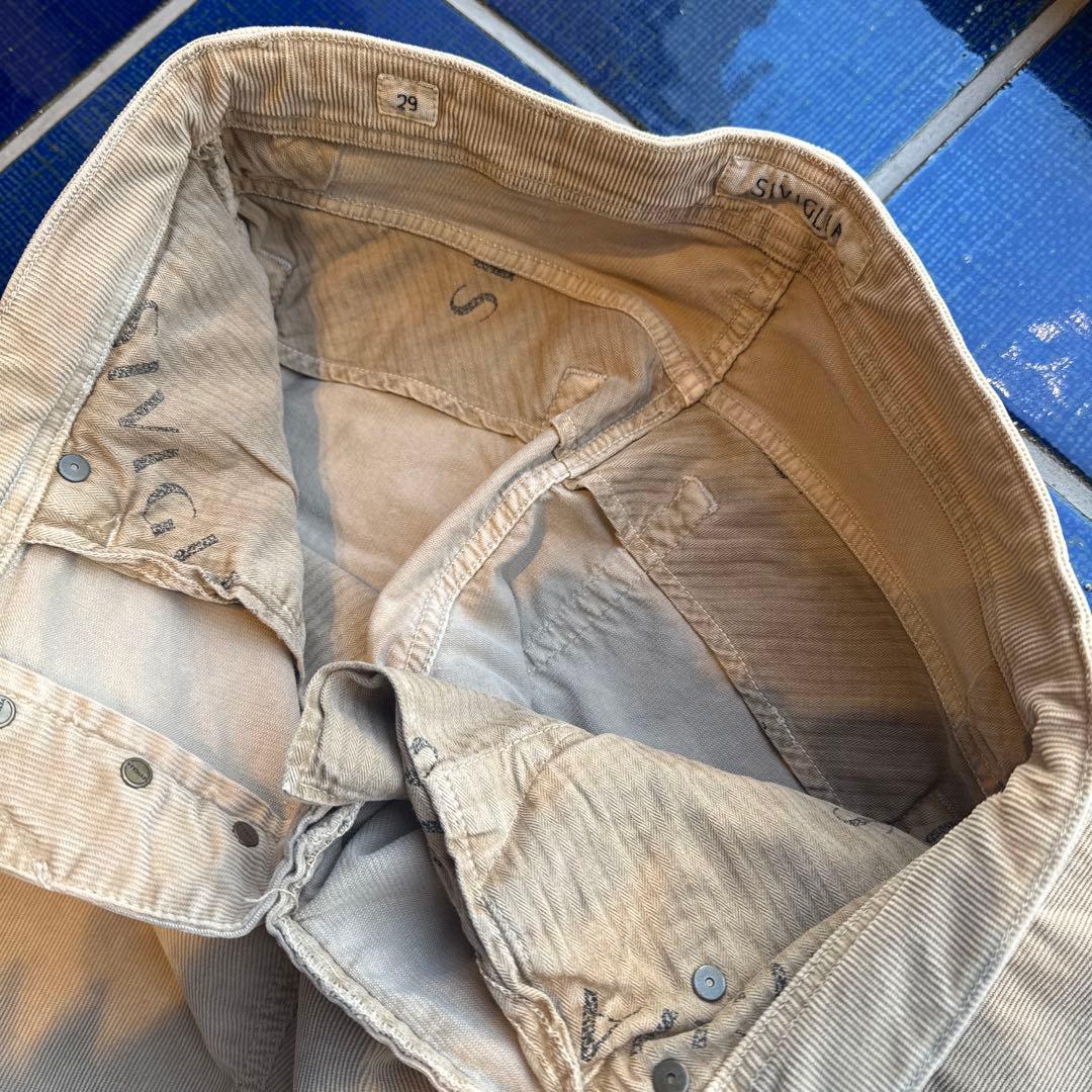 新品　SIVIGLIA シヴィリア　コーデュロイ　5ポケット　Gパン型　29