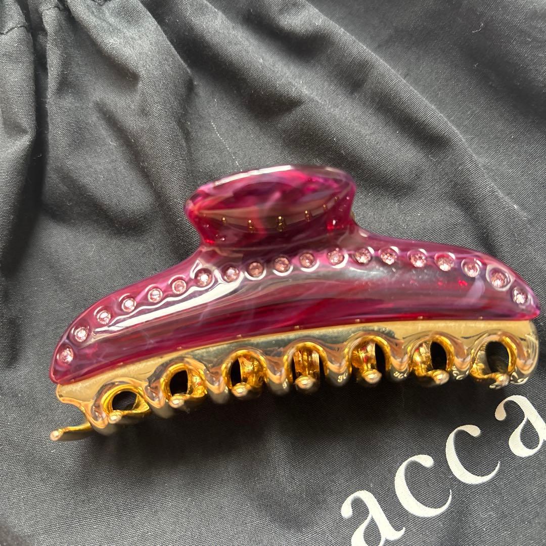 acca ヘアクリップ　Lサイズ　美品