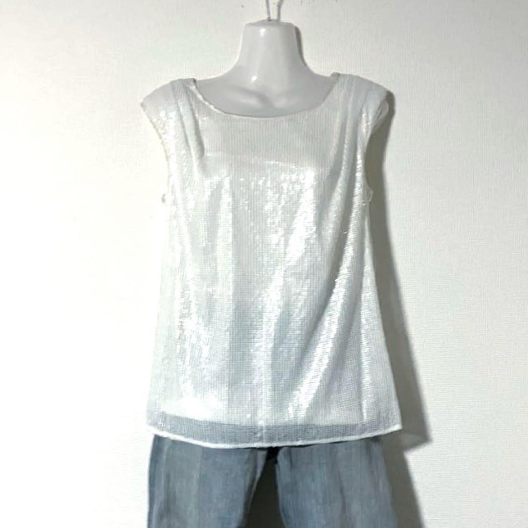 タグ付 新品 未使用品 PAUL & JOEスパンコール シルク チュニック