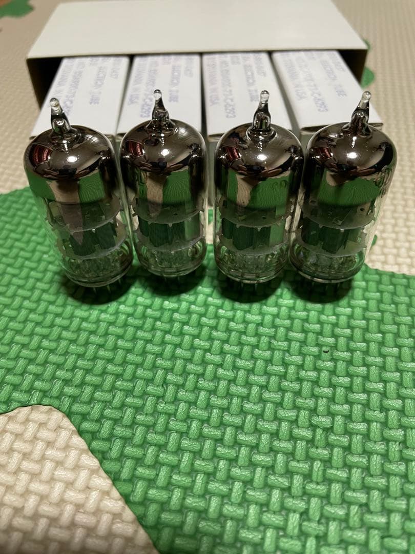 JAN 6DJ8 (6922/ECC88) 真空管4本セット USA製