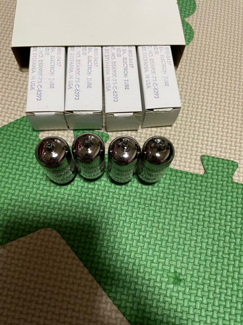 JAN 6DJ8 (6922/ECC88) 真空管4本セット USA製