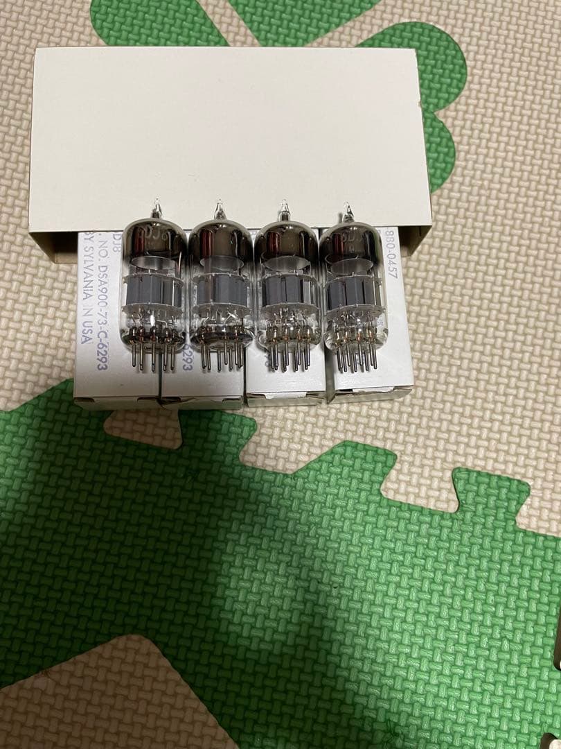 JAN 6DJ8 (6922/ECC88) 真空管4本セット USA製