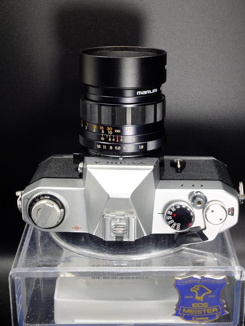 ヤシカ FFT／オートヤシノンDS50mmf1.9フード付【実写確認済整備品】