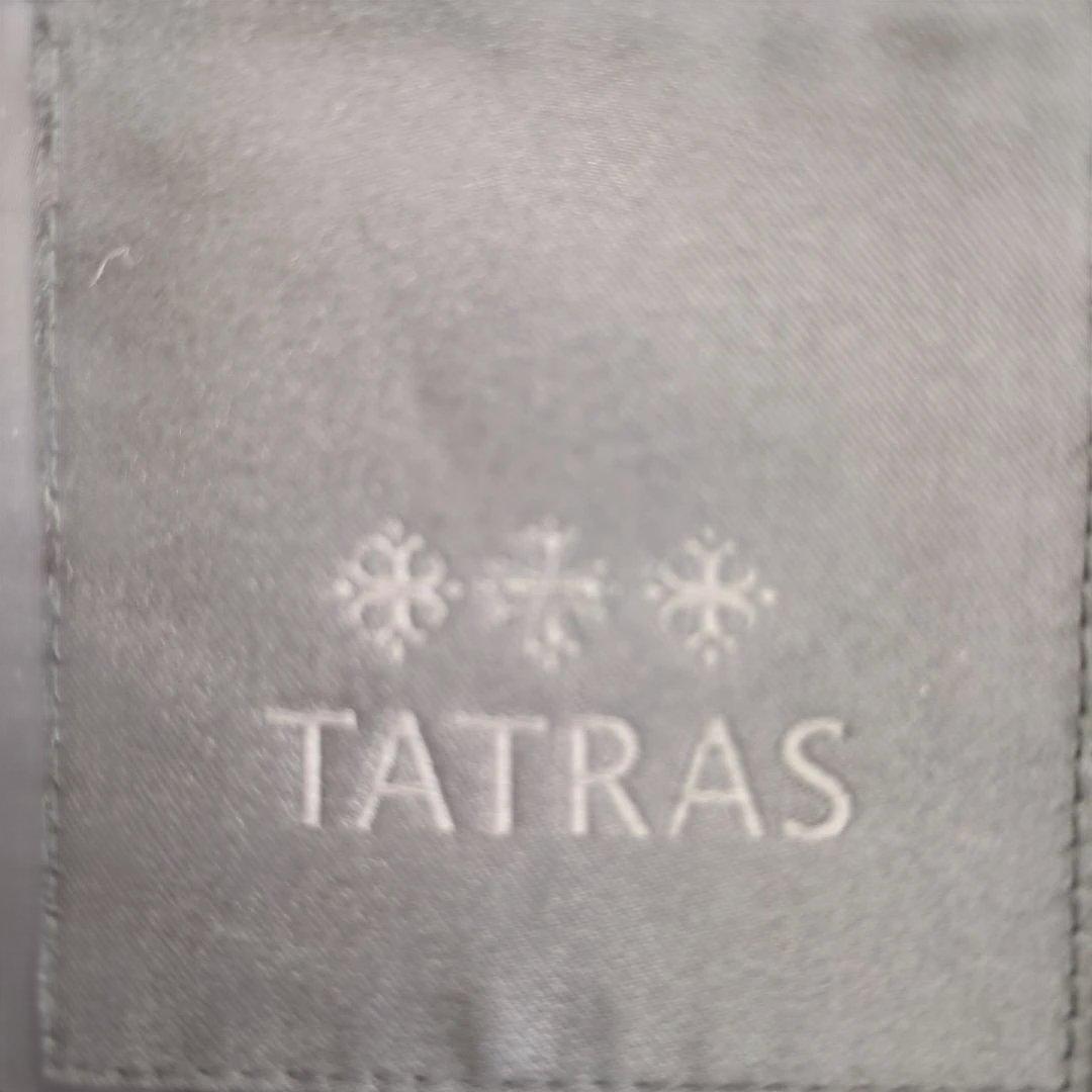 ★美品★TATRAS ブラックファーコートS