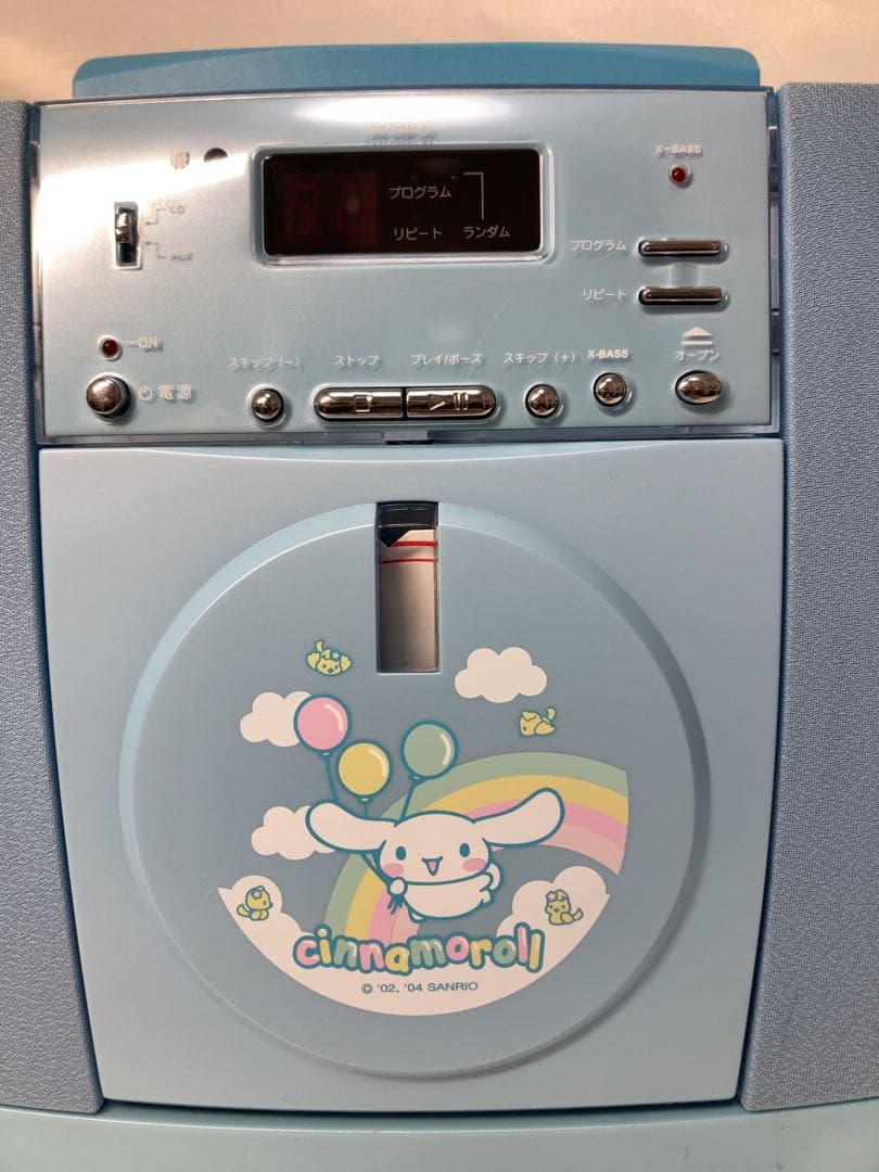 未使用品！　シナモンロール　CDプレイヤー