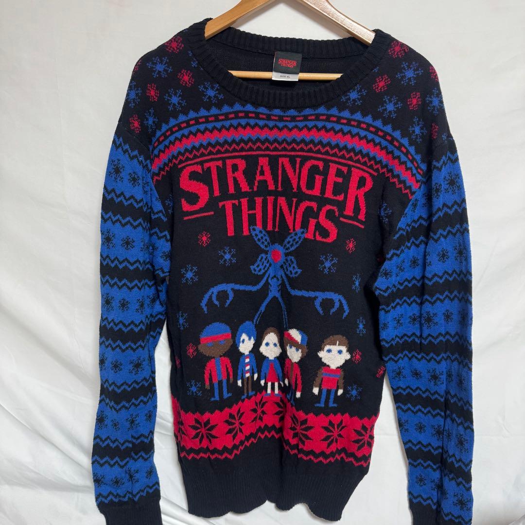 あ*お様 ストレンジャーシングス Stranger Things ニット XL