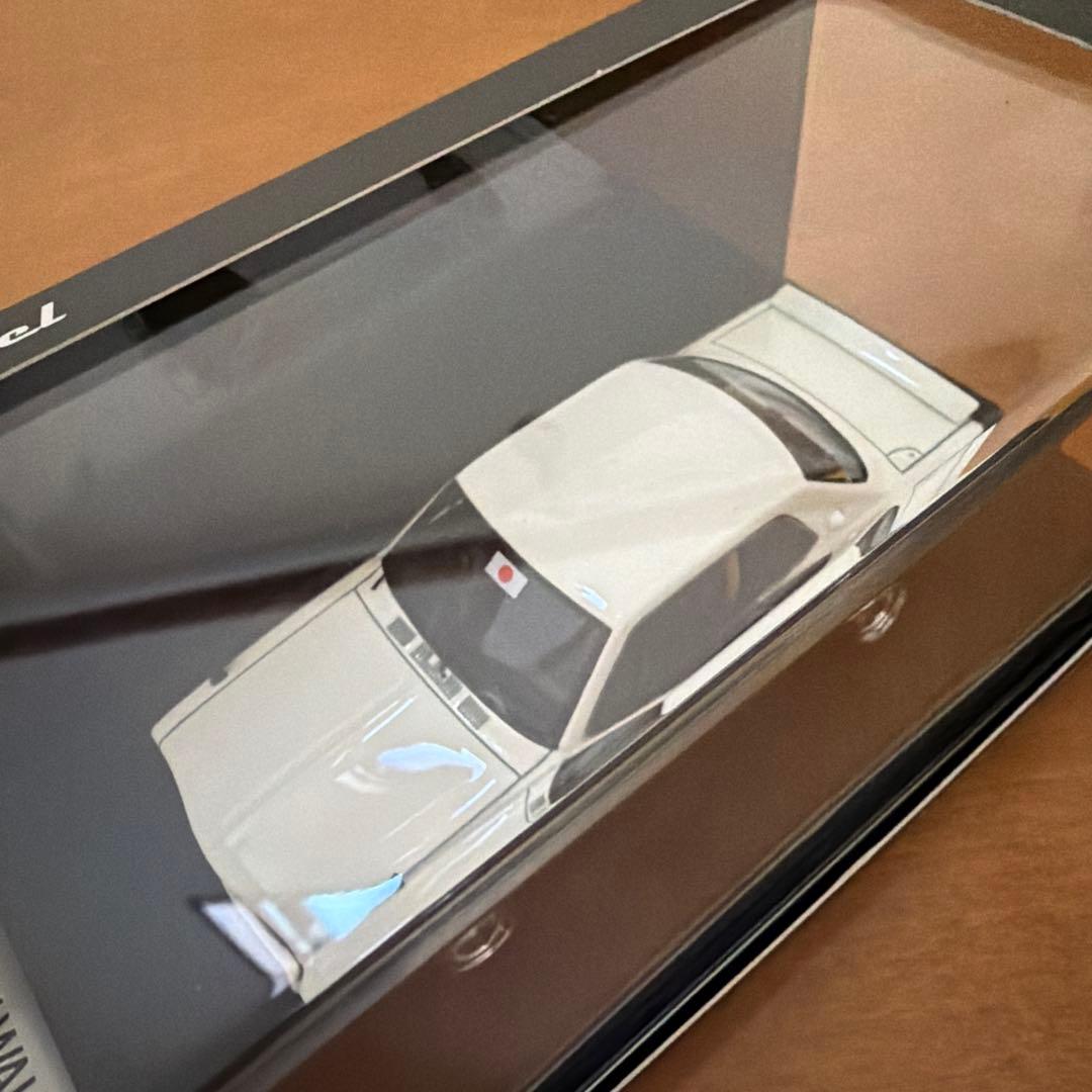 イグニッションモデル ハコスカ 白 1/43