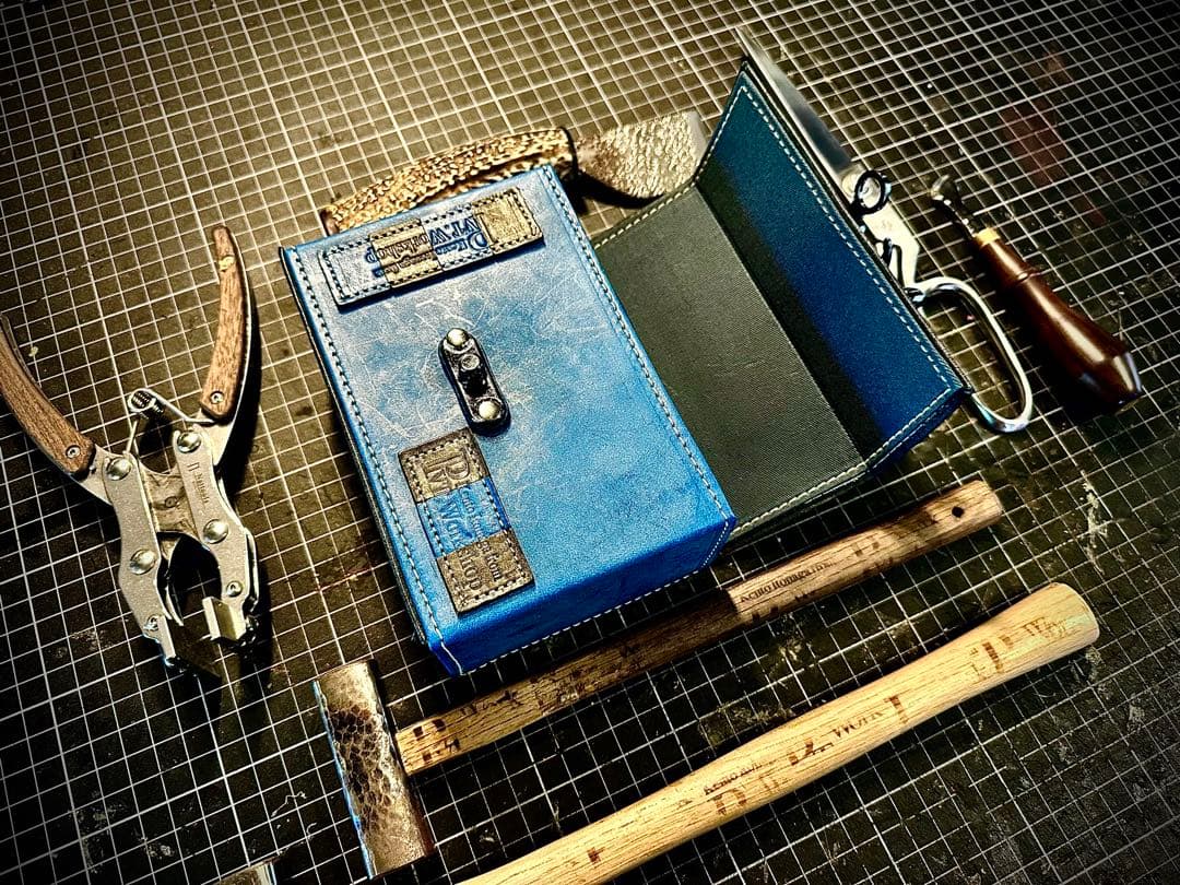 月末SALE！Pvt.Workshop 極CL 本革　デッキケース　ハーフ